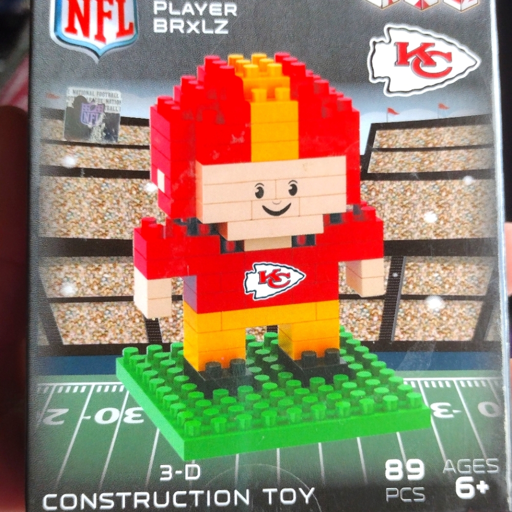 NIB Kansas City Chiefs official construction toy